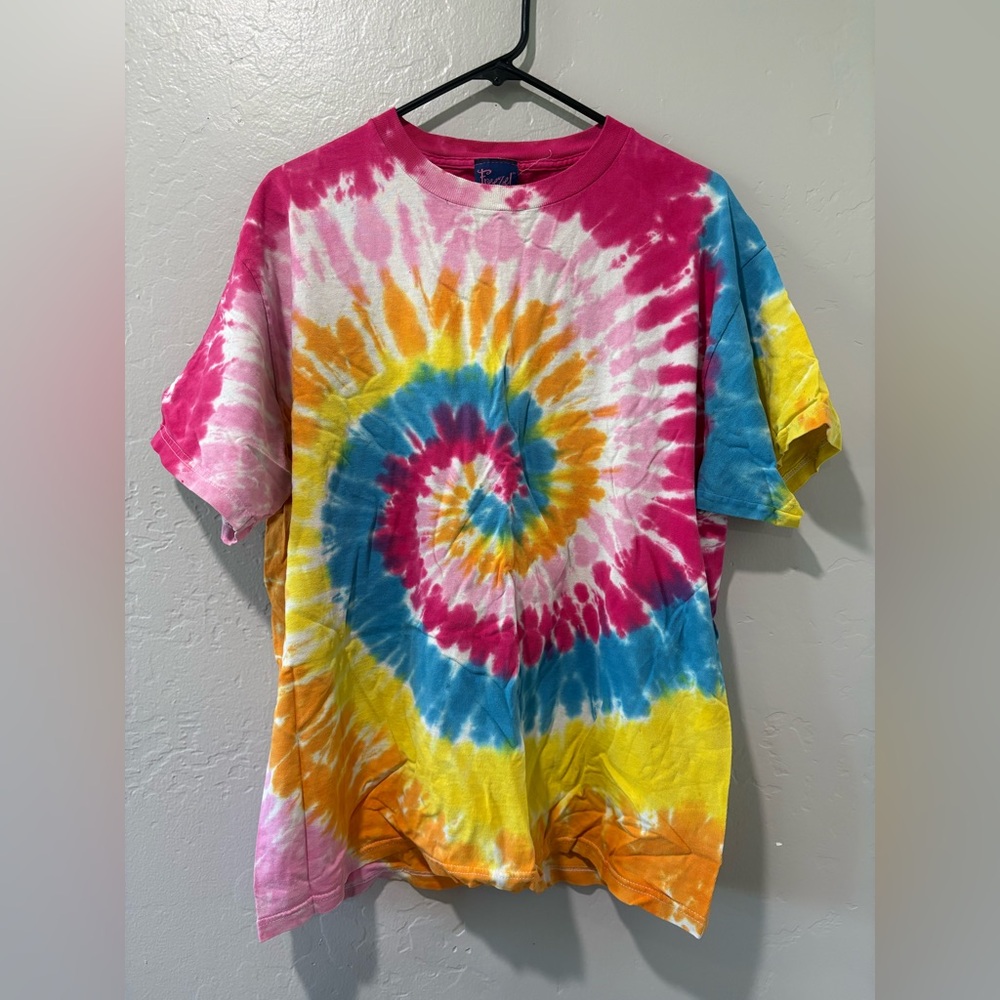 Freeze Multi Color Tie-Dye Short Sleeve Tee